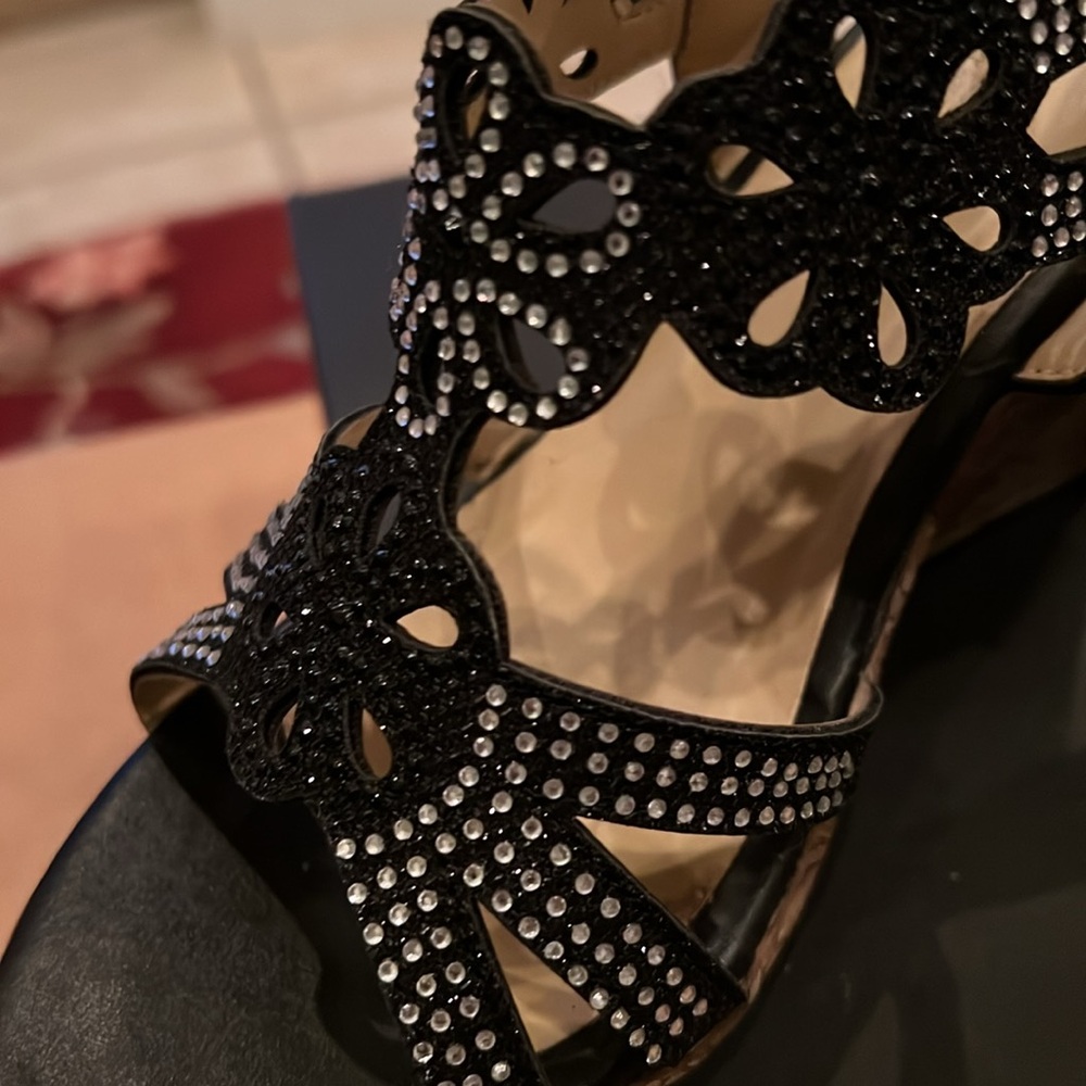 Patrizia Derna Sandals in Black Crystal Sz38 NEW - Picture 7 of 14